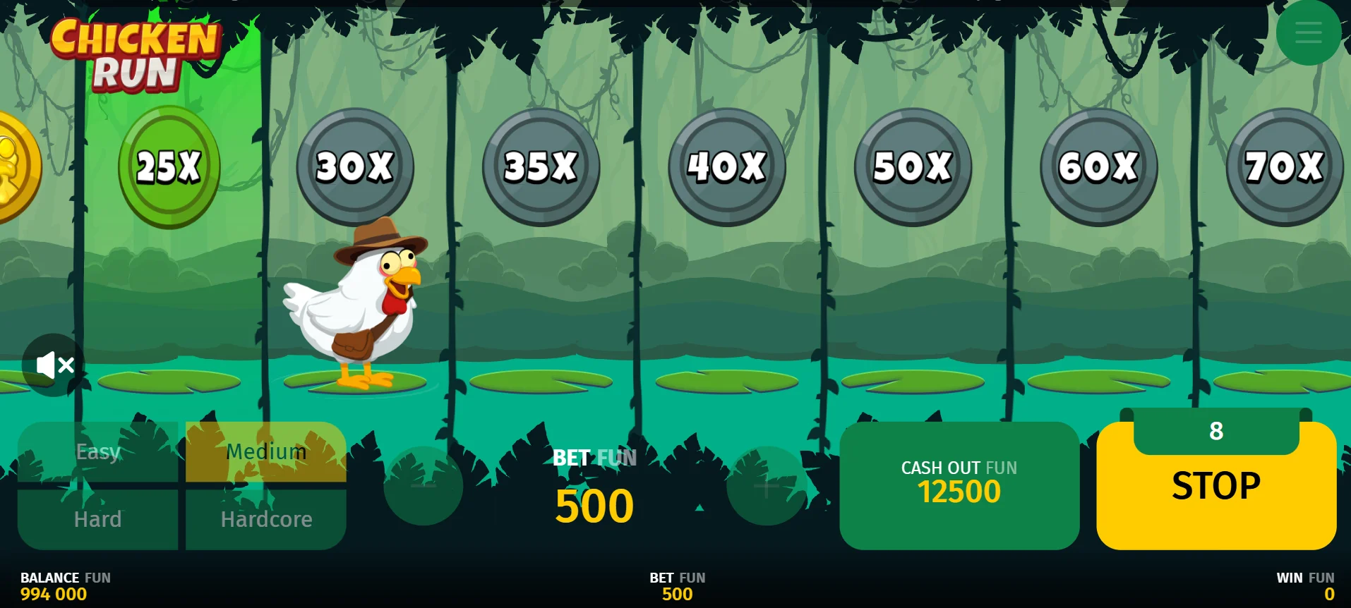 Chicken Run Game Demo